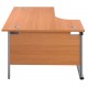 Olton Twin Cantilever Corner Office Desk